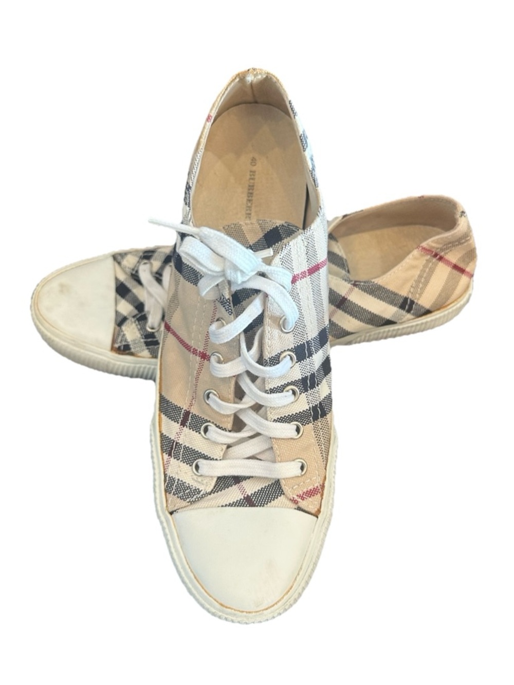 Burberry Nova Check Sneaker Women’s Size 40EU / US 9.5
